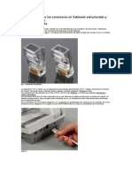 Características de Los Conectores en Cableado Estructurado y Telefonía
