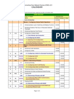 Calendar - Ccna 120g Icnd v1.1