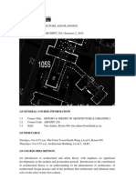 Architecture Theory Course Notes Univ of Auckland PDF