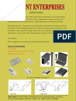 Solar Accessories: U / Z Clams Aluminum Exclusion Clamps / Sections Steel Structures Cold Role