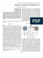 A Novel Air Conditioner For Smart Grid Applications: Sukhraj S. Cheema, S.K. Jain