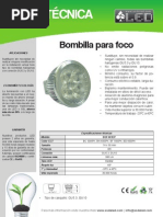 Bombilla para Foco - BOF4X1EP