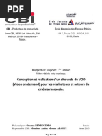 Rapport de Stage en Développement Sous Le Framework CodeIgniter Dans CBI Maroc