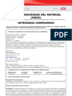 Hoja de Seguridad Nitrogeno PDF