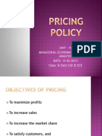 Pricing Methods