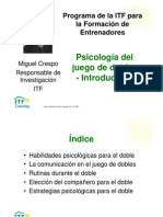 Psicoligia Juego de Dobles