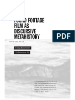 Found Footage Film As Discursive Metahistory: Craig Baldwin's