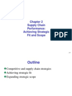 Supply Chain Performance: Achieving Strategic Fit and Scope