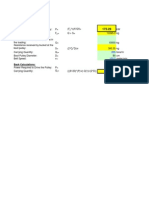 Bucket Elevator Load Calculations