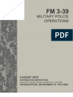 FM 3-39 Military Police Operations August 2013