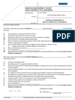 Keyes - NOTICE of Deficiency Re Proof of Service (#12, June 10, 2009)