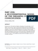 Part One A Multidimensional Model of The Dreaming State of Consciousness Christian J Hallman