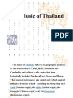 The Music of Thailand PDF