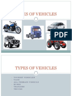 Types of Vehicles