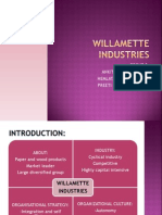 Compensation Management-WILLAMETTE INDUSTRIES Pay at Risk