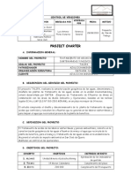 Acta de Constitucion Del Proyecto Pasivos