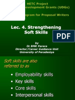 Lec 4. Strengthening Soft Skills by Dr. BMK