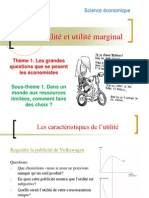 TD 1 Utilite Et Utilite Marginale