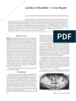 Osteomyelitis