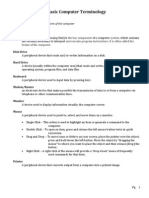 Basic Computer Terminology Notes Pg1