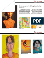 Readers' Artwork of Aung San Suu Kyi