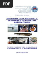 BIO4.2-C Aplicaciones Tecnologicas Procesamiento Paiche-ITP