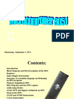 Microcontroller 8051 Instruction Set