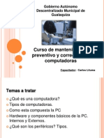 Curso Mantenimiento