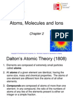 Chapter 2 Atoms, Molecules, Ions