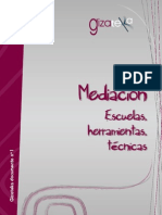 Mediacion Escuelas, Herramientas, Tecnicas