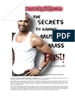 The Secrets To Gaining Muscle Mass - Fast - Anthony Ellis - COMPLETE (WORKS)