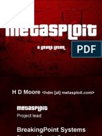 Metasploit: 6 Years Later