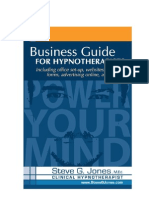 Business Guide Hypnotherapists Steve G Jones Ebook