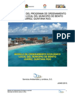 Programa de Urbanizacion Cancun