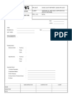 QCF315 Painting Inspection Report For Equipment