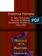 Clase Inaugural Anatomia - Dr. Herrera