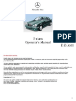 1999 E320 Owners Manual Pt1