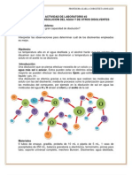 Práctica Capacidad de Disolución Del Agua