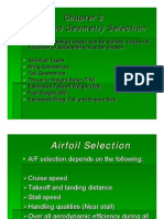  Aircraft Design - Aerofoil and Geometry Selection