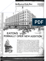 Eaton's Grand Opening