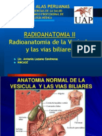 Radioanatomia Vias Biliares