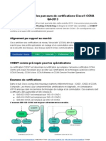 Changement Dans Les Parcours de Certifications Cisco® CCNA Q4-2013