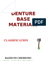 Sample Presentation - Denture Base Materials