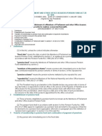 Members of Parliament and Other Office-Bearers Pension Fund Act 20 of 1999