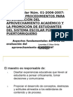 Normas y Procedimientos para La Evaluación Del Aprovechamiento-1