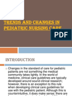 Trends and Changes in Pediatrics