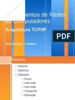 Redes de Computadores Parte 9 - Arquitetura TCP/IP