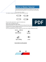 Introduction To Diodes Tutorial