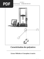 Caracterisation Des Polymeres