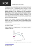 Determinación de Alcohol en Vinos